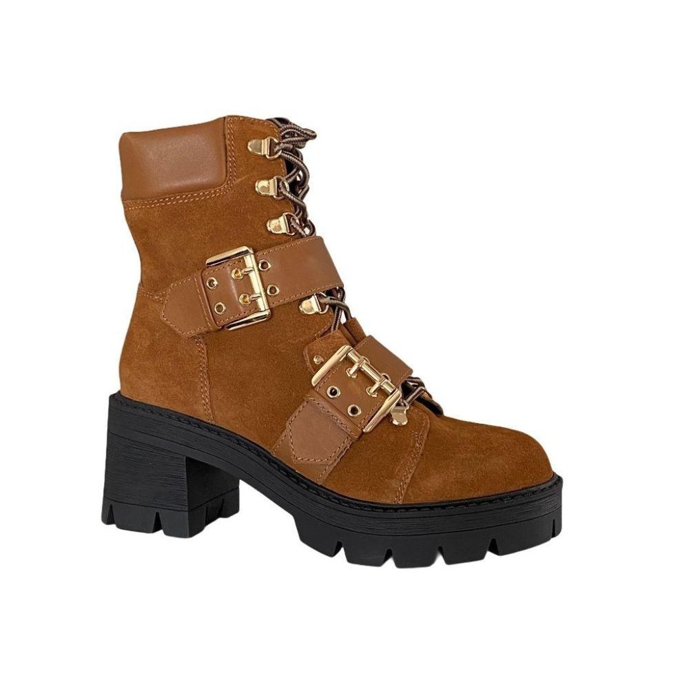 Aqua Women's Genie Buckle Hiker Boots